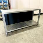 Inox tafel, Ophalen, Gebruikt, 150 tot 200 cm, Minder dan 100 cm