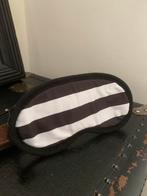 Masque de sommeil loup rayures noir/blanc voyage, Enlèvement ou Envoi, Comme neuf, Blanc