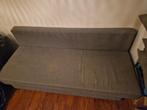 Canapé lit gris IKEA, Huis en Inrichting, Ophalen, Gebruikt, Tweepersoons, 190 cm of minder