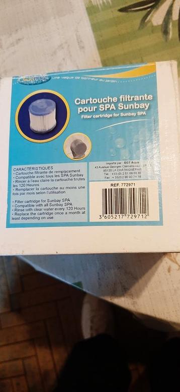 Cartouche filtrante  pour spa beschikbaar voor biedingen