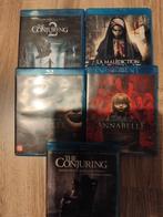 5 DVD Blu-ray horreur Annabelle, the conjuring ..., Ophalen, Zo goed als nieuw, Horror