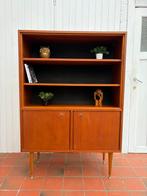 Meuble bibliothèque scandinave vintage, Enlèvement, Utilisé, Teck