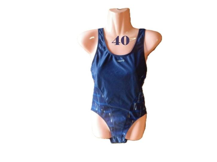 (67) - maillot femme t.L bleu - decathlon -, Kleding | Dames, Badmode en Zwemkleding, Zo goed als nieuw, Badpak, Blauw, Ophalen of Verzenden