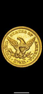 USA 2,5 Dollars 1851 Goud, Ophalen, Noord-Amerika, Losse munt, Goud