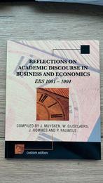 Reflections on Academic Discourse in Business and Economics, Boeken, Studieboeken en Cursussen, Ophalen of Verzenden, Zo goed als nieuw