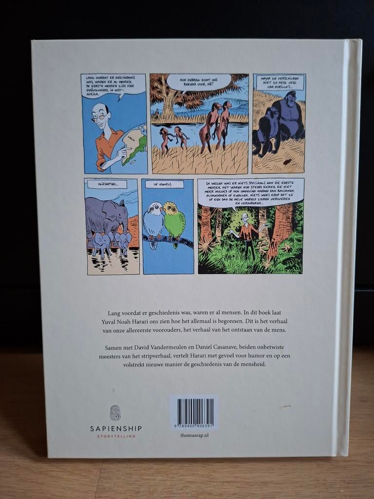 Yuval Noah Harari - Sapiens graphic novel, Enlèvement, Yuval Noah Harari