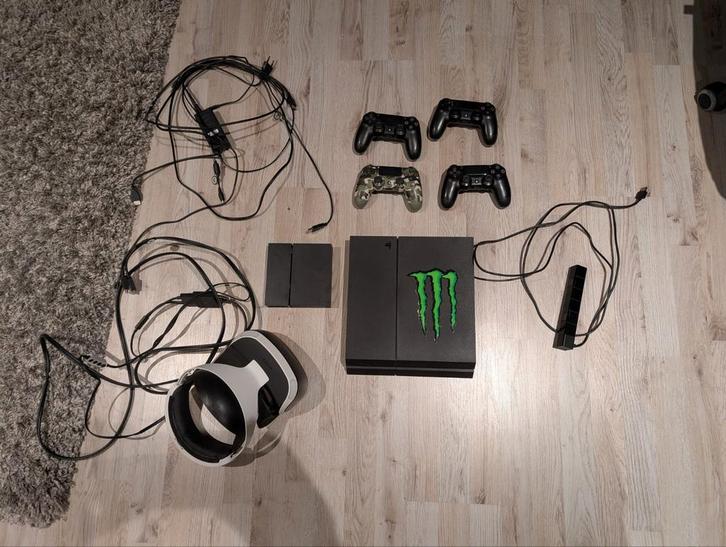 Playstation 4 met VR en Playstation camera, Games en Spelcomputers, Games | Sony PlayStation 4, Gebruikt, Ophalen of Verzenden