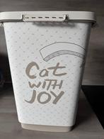 Bewaarbak voor eten of zand voor dieren, Dieren en Toebehoren, Dierenvoeding, Ophalen of Verzenden, Kat