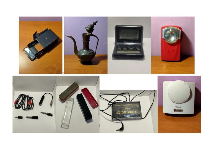 18 verschillende vintage items, Antiek en Kunst, Antiek | Overige Antiek, Ophalen