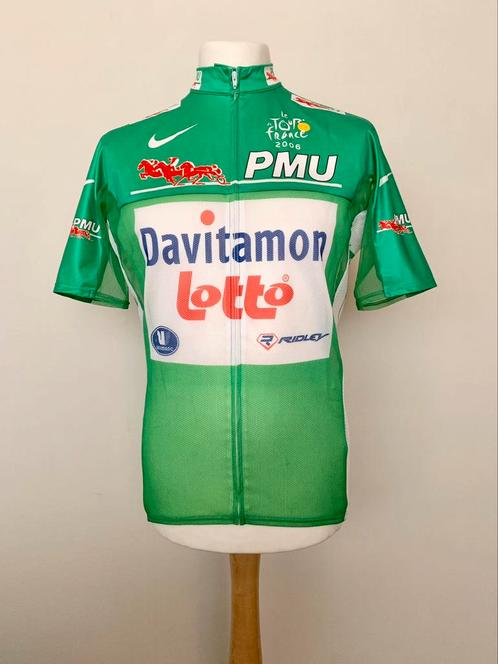 Davitamon Lotto Tour de France 2006 Green Jersey McEwen, Sports & Fitness, Cyclisme, Comme neuf, Vêtements