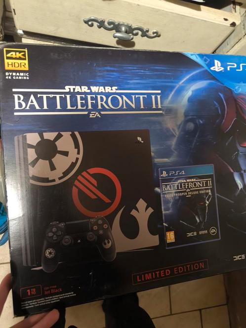 PS4 Pro Limited Edition STAR WARS Battlefront II Bundle, Consoles de jeu & Jeux vidéo, Consoles de jeu | Sony PlayStation 4, Pro