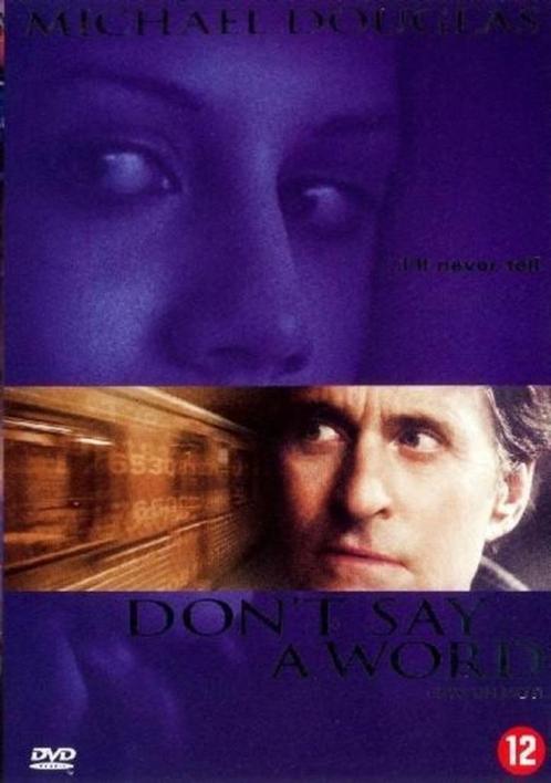 Don't say a word met Michael Douglas, Famke Janssen., CD & DVD, DVD | Thrillers & Policiers, Comme neuf, Thriller d'action, À partir de 12 ans