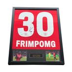 Jeremie Frimpong gesigneerd Bayer Leverkusen thuisshirt, Verzenden, Zo goed als nieuw, Shirt