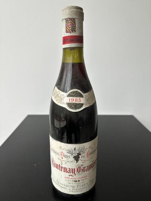 Santenay Gravières 1er Cru 1985 Jessiaume, Verzamelen, Wijnen, Zo goed als nieuw, Rode wijn, Frankrijk, Vol, Ophalen of Verzenden