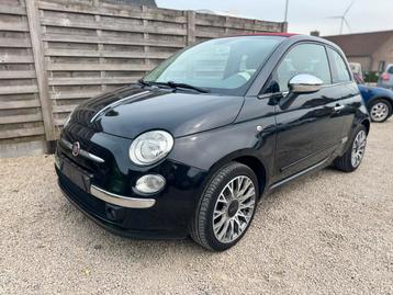 Fiat 500 lounge cabrio benzine met garantie beschikbaar voor biedingen