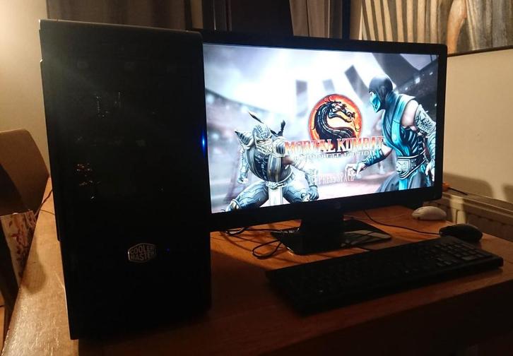 Gaming set i7 ssd 256, hdd 1TB– Plug & Play!, Computers en Software, Desktop Pc's, Refurbished, 3 tot 4 Ghz, HDD, SSD, 16 GB, Met videokaart