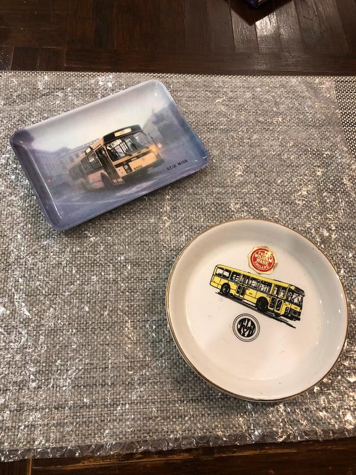 vide poche cendrier bus la stib s.t.i.b, Collections, Marques & Objets publicitaires, Neuf, Ustensile, Enlèvement