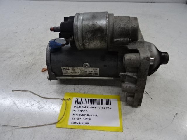 STARTMOTOR Peugeot Partner Tepee (7A / B/C/D/E/F/G/J/P/S), Auto-onderdelen, Motor en Toebehoren, Peugeot, Gebruikt
