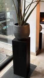 Gebrande vol houten sokkel, Huis en Inrichting, Ophalen, Zo goed als nieuw