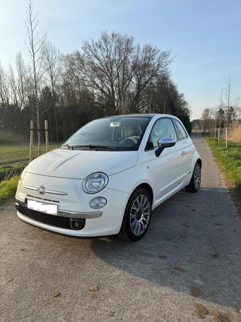 Fiat 500 1.2i Lounge – 2013 – 106dkm – Zeer goed onderhouden, Auto's, Fiat, Particulier, ABS, Airbags, Airconditioning, Bluetooth
