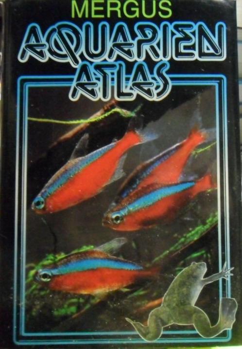 AquarienAtlas Mergus, Hans Baensch en Rüdiger Riehl, Boeken, Dieren en Huisdieren, Zo goed als nieuw, Vissen, Ophalen of Verzenden