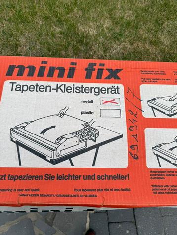 Behangplakmachine MINI FIX M beschikbaar voor biedingen