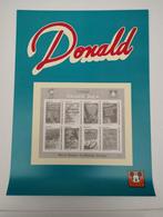 Een album blad van Donald Duck met 8 poeszegels in een vel, Postzegels en Munten, Postzegels | Toebehoren, Ophalen