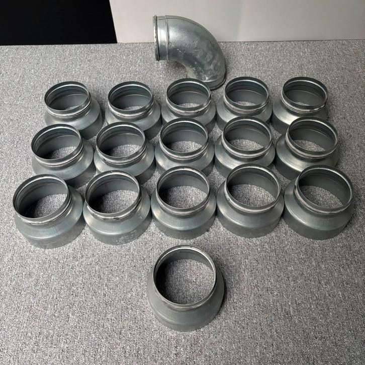 17x Vrouw-Man Reducties rubberen RGF – Gegalvaniseerd staal, Doe-het-zelf en Bouw, Verwarming en Radiatoren, Nieuw, Ophalen of Verzenden