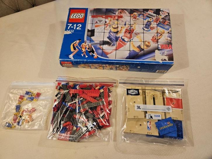 LEGO Sports Basketball 3432 NBA Challenge MET DOOS, Kinderen en Baby's, Speelgoed | Duplo en Lego, Zo goed als nieuw, Lego, Complete set