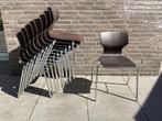 10 vintage stoelen Flötotto, Huis en Inrichting, Stoelen, Gebruikt, Bruin, Ophalen of Verzenden, Vijf, Zes of meer stoelen
