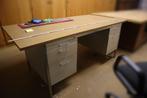 Bureau 02 met laden 195cm/97.5cm hoogte 78cm, Huis en Inrichting, Bureaus, Ophalen, Gebruikt, Bureau