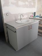 Meuble salle de bain avec lavabo, Maison & Meubles, Moins de 100 cm, Meuble lavabo, 100 à 150 cm, Enlèvement
