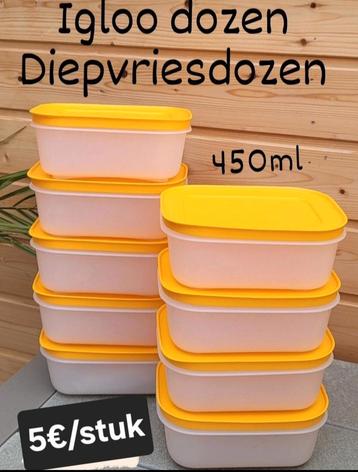 Diepvriesdozen Tupperware 450ml Nieuw, Enlèvement ou Envoi, Neuf