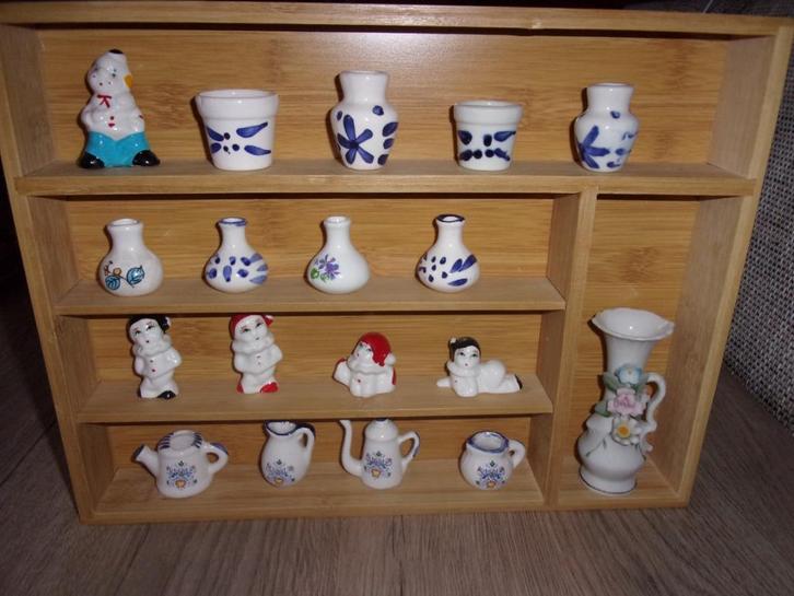 étagère à miniatures en bambou, Maison & Meubles, Accessoires pour la Maison | Étagères, Neuf, Enlèvement ou Envoi