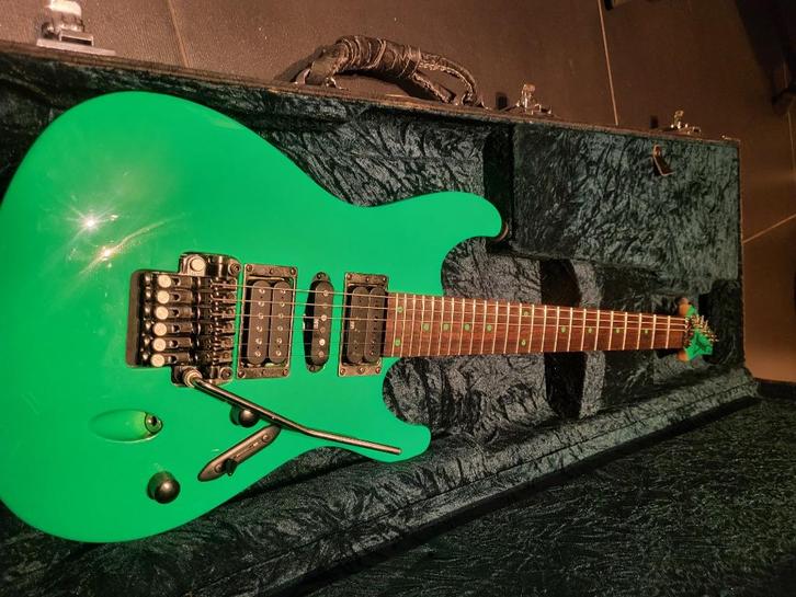 Ibanez S1 XXV 25 year anniversary editon fluo green, Musique & Instruments, Instruments à corde | Guitares | Électriques, Comme neuf