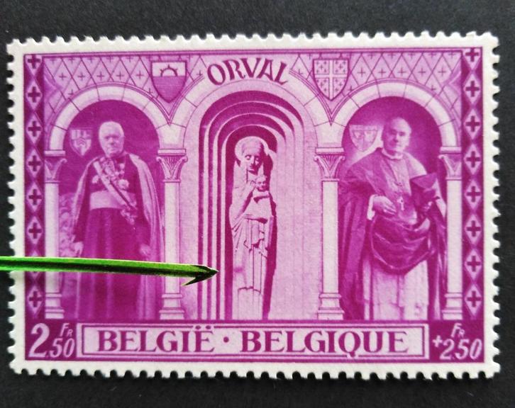 Postzegels van België - 3e Orval van 1939 N513/18* met var, Postzegels en Munten, Postzegels | Europa | België, Postfris, Koninklijk huis