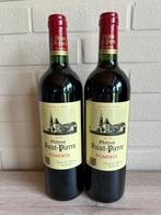 Château Saint-Pierre - Pomerol 2015   2 Btl, Frankrijk, Nieuw, Ophalen of Verzenden, Rode wijn