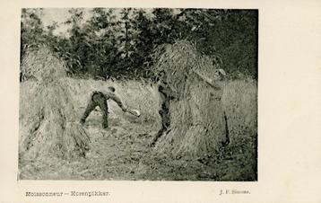 Prentkaart Korenpikker van Jan Frans Simons beschikbaar voor biedingen