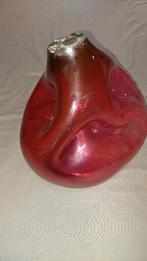 Vase ou support en verre rouge, Enlèvement