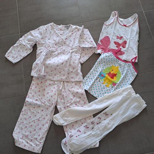 pakketje nachtkleding, maat 104, Kinderen en Baby's, Kinderkleding | Maat 104, Zo goed als nieuw, Meisje, Nacht- of Onderkleding