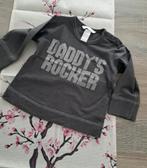 H&M daddy's rocker longsleeve 74, Enfants & Bébés, Vêtements de bébé | Taille 74, Garçon, Enlèvement ou Envoi, H&M, Comme neuf