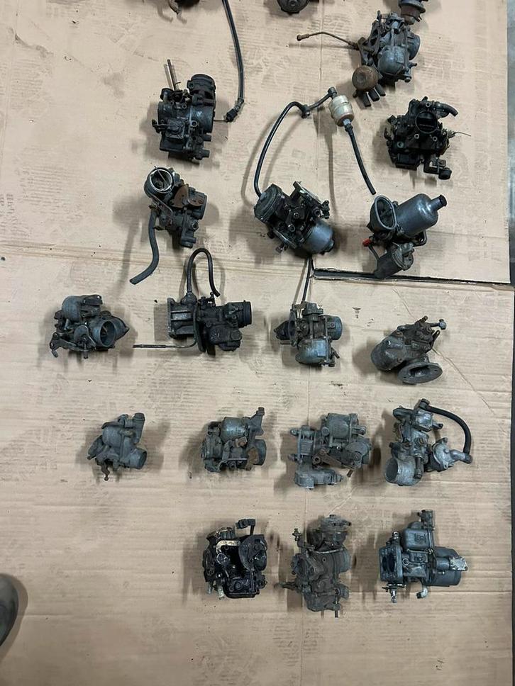 Diverse klassieker oldtimer carburateurs, Auto-onderdelen, Brandstofsystemen, BMW, Citroën, Fiat, Ford, Mini, Oldtimer onderdelen
