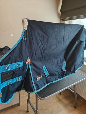 Deken 200 gram donkerblauw  beschikbaar voor biedingen