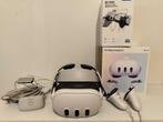 quest 3 128 gb + accessoires, Games en Spelcomputers, Virtual Reality, Ophalen, Gebruikt, VR-bril, Overige platformen