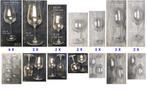 LOT 18 stuks - Val Saint Lambert kristallen glazen, Antiek en Kunst, Antiek | Glaswerk en Kristal, Verzenden