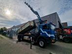 MAN 35.414 Haakarmsysteem/ 8X4/ Terex Atlas Kraan 165.2/ Con, Euro 2, Gebruikt, Zwart, Blauw