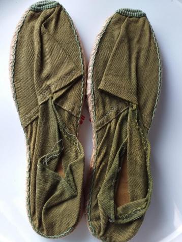 Groene espadrilles, nooit gedragen P: 38 beschikbaar voor biedingen