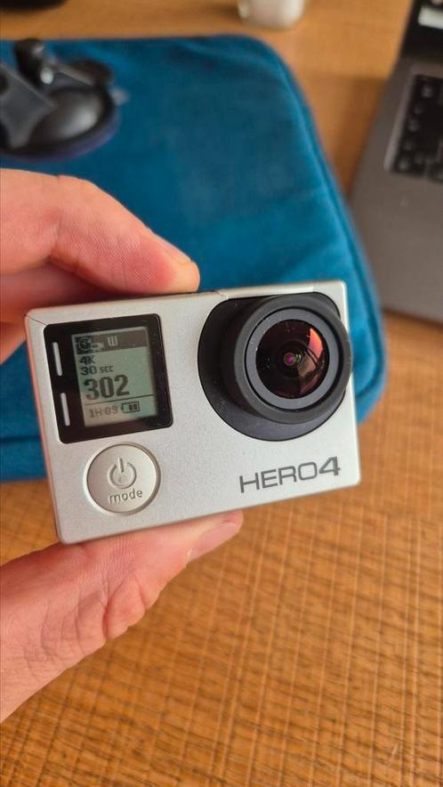 GoPro Hero4 + accessoires/mount + selfiestick, Audio, Tv en Foto, Fotocamera's Digitaal, Gebruikt, Ophalen