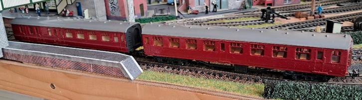 Jouef Engelse passagierswagons H0, Hobby & Loisirs créatifs, Trains miniatures | HO, Utilisé, Wagon, Jouef, Analogique, Enlèvement ou Envoi