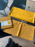 Kussenhoezen (3), Ophalen of Verzenden, Gebruikt, Geel